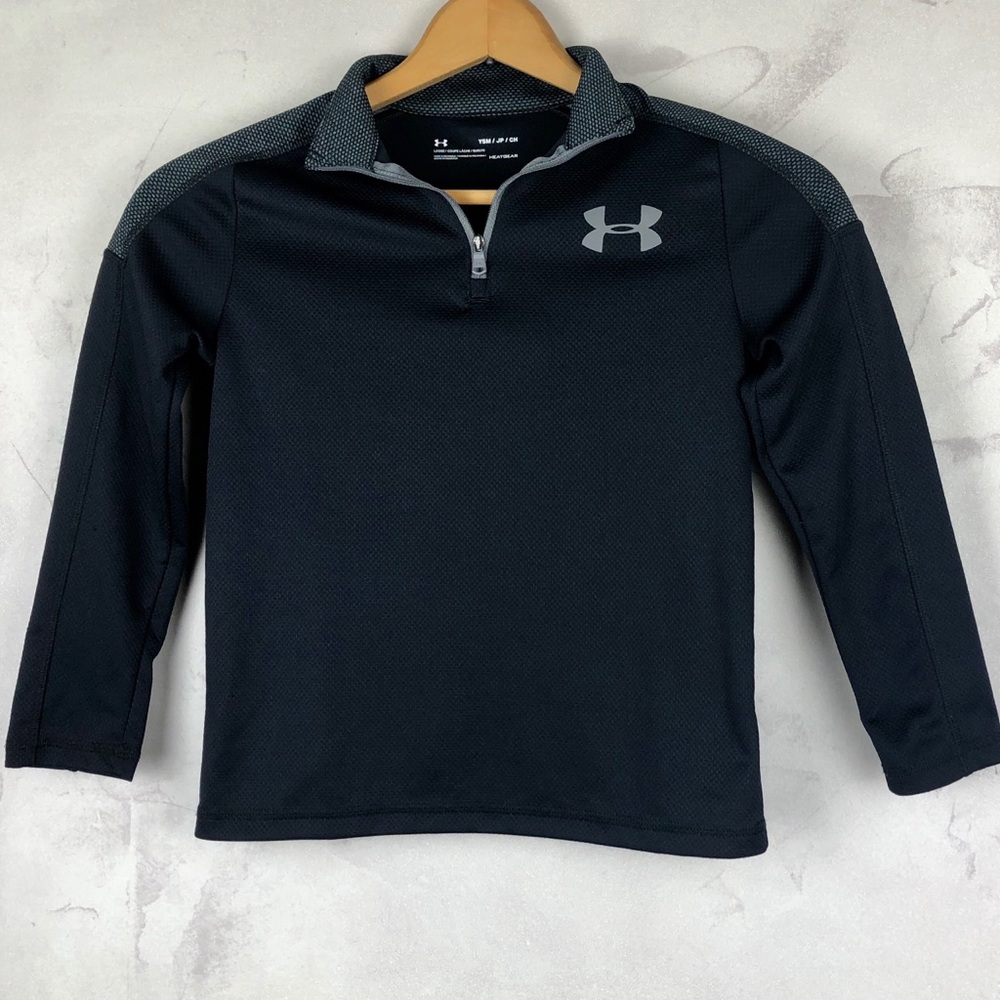 Underarmour heatgear kids zip up long sleeve